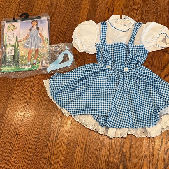 Rubie's Wizard Of Oz Dorothy Deluxe Costume for Kids - size medium (7-8) - Picture 4 of 4